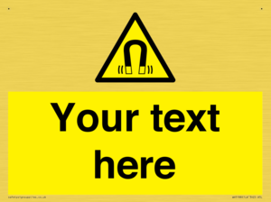 Custom Magnetic Field Sign